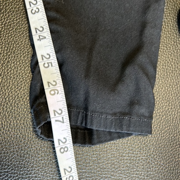BEVY FLOG Ronit Pants Black Trouser Button Fly Jogger Sz 25 - Picture 13 of 16